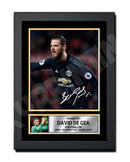 DAVID DE GEA 2 Limited Edition Football Player Signed Print - Football