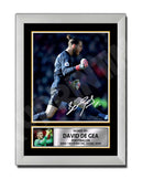 DAVID DE GEA (1) Limited Edition Football Player Signed Print - Football