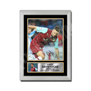DAVID EDGAR 2 Limited Edition Football Player Signed Print - Football
