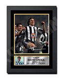 DAVID GINOLA (1) Limited Edition Football Player Signed Print - Football
