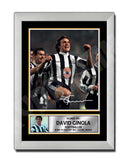 DAVID GINOLA (1) Limited Edition Football Player Signed Print - Football