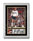 DAVID HOWELLS Limited Edition Football Player Signed Print - Football