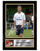 DAVID HOWELLS 2 Limited Edition Football Player Signed Print - Football
