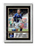 DAVID NORRIS Limited Edition Football Player Signed Print - Football