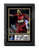 DAVID NORRIS 2 Limited Edition Football Player Signed Print - Football