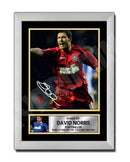 DAVID NORRIS 2 Limited Edition Football Player Signed Print - Football