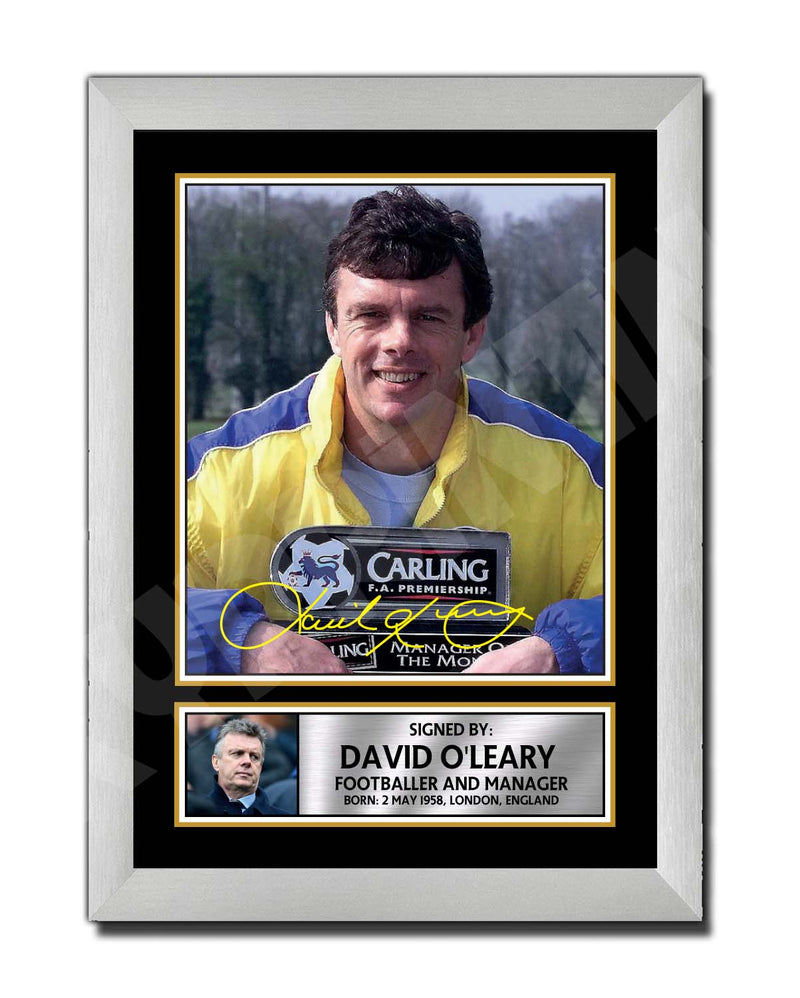 DAVID O_LEARY Limited Edition Football Player Signed Print - Football