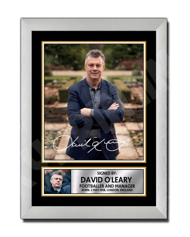 DAVID O_LEARY 2 Limited Edition Football Player Signed Print - Football