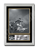 DAVID SADLER 2 Limited Edition Football Player Signed Print - Football