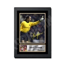 DAVID SEAMAN Limited Edition Football Player Signed Print - Football