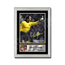 DAVID SEAMAN Limited Edition Football Player Signed Print - Football