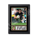DAVID STRETTLE 1 Limited Edition Rugby Player Signed Print - Rugby