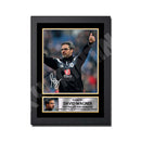 DAVID WAGNER 2 Limited Edition Football Player Signed Print - Football