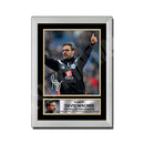 DAVID WAGNER 2 Limited Edition Football Player Signed Print - Football