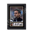 DAVID WAGNER (1) Limited Edition Football Player Signed Print - Football