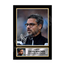 DAVID WAGNER (1) Limited Edition Football Player Signed Print - Football