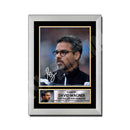 DAVID WAGNER (1) Limited Edition Football Player Signed Print - Football