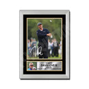 DAVIS LOVE III 2 Limited Edition Golfer Signed Print - Golf