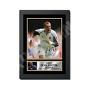 DEAN ASHTON 2 Limited Edition Football Player Signed Print - Football