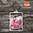 Deadly Towers Retro NES Game Cover Art Gaming Keyring