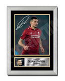 DEJAN LOVREN 1 Limited Edition Football Player Signed Print - Football