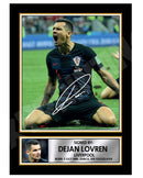 DEJAN LOVREN 2 Limited Edition Football Player Signed Print - Football