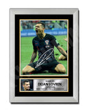 DEJAN LOVREN 2 Limited Edition Football Player Signed Print - Football