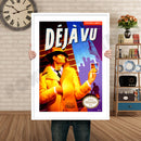 DEJAVU Retro GAME INSPIRED THEME Nintendo NES Gaming A4 A3 A2 Or A1 Poster Art 108