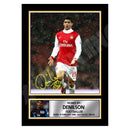 DENILSON PERSONALLy 2 Limited Edition Football Player Signed Print - Football
