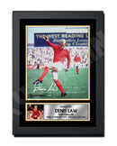 DENIS LAW (1) Limited Edition Football Player Signed Print - Football