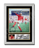 DENIS LAW (1) Limited Edition Football Player Signed Print - Football