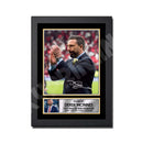 DEREK McINNES 2 Limited Edition Football Player Signed Print - Football