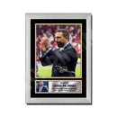 DEREK McINNES 2 Limited Edition Football Player Signed Print - Football