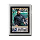DEREK McINNES (1) Limited Edition Football Player Signed Print - Football