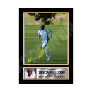 DEVON MALCOLM 2 Limited Edition Cricketer Signed Print - Cricket Player