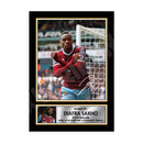 DIAFRA SAKHO 2 Limited Edition Football Player Signed Print - Football
