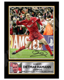 DIETMAR HAMANN 1 Limited Edition Football Player Signed Print - Football
