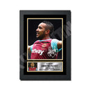 DIMITRI PAYET 2 Limited Edition Football Player Signed Print - Football