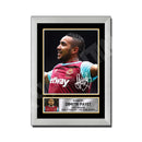 DIMITRI PAYET 2 Limited Edition Football Player Signed Print - Football