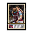 DIMITRI PAYET _ MARK NOBLE 2 Limited Edition Football Player Signed Print - Football