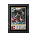 DIMITRI PAYET _ MARK NOBLE (1) Limited Edition Football Player Signed Print - Football