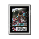 DIMITRI PAYET _ MARK NOBLE (1) Limited Edition Football Player Signed Print - Football