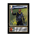 DIMI MASCARENHAS 2 Limited Edition Cricketer Signed Print - Cricket Player