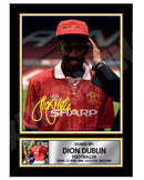 DION DUBLIN (1) Limited Edition Football Player Signed Print - Football
