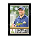 DIRK NANNES 2 Limited Edition Cricketer Signed Print - Cricket Player