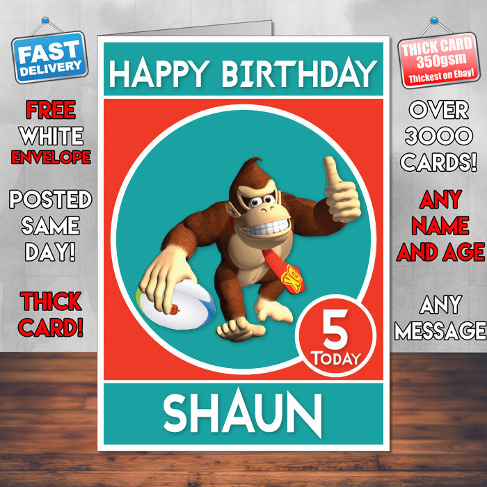 Personalised Birthday Card