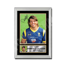 DONNCHA O_CALLAGHAN 1 Limited Edition Rugby Player Signed Print - Rugby