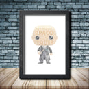 Personalised Draco Word Art Poster Print - Inspired By Pop Figures