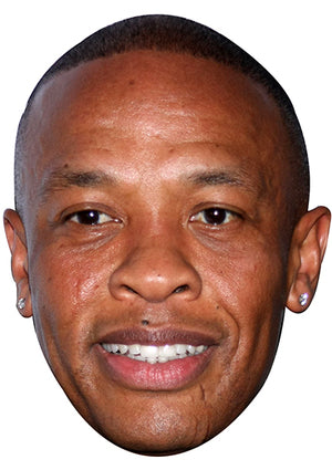 Dr Dre Face Mask – Fancy Dress Cardboard Costume Mask