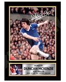 DUNCAN MCKENZIE Limited Edition Football Player Signed Print - Football